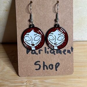 B1G2 free- Nightmare Before Christmas Earrings, Sally